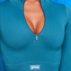 Oh Polly bo and tee workout top.